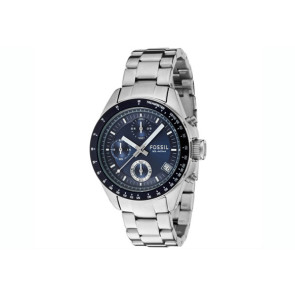 Uhrenarmband Fossil CH2640 Rostfreier Stahl Stahl 22mm